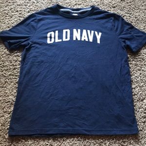 Old Navy Dark Blue Short Sleeve Shirt